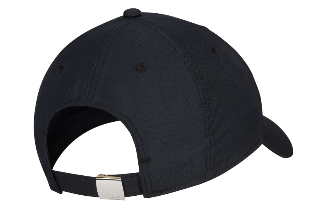 Nike Dri-FIT Club Metall-Swoosh Logo Cap 'Black' FB5372-010