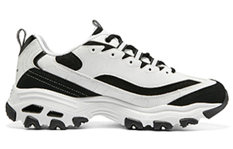 Skechers DLites 1.0 'White Black' 894129-WBK