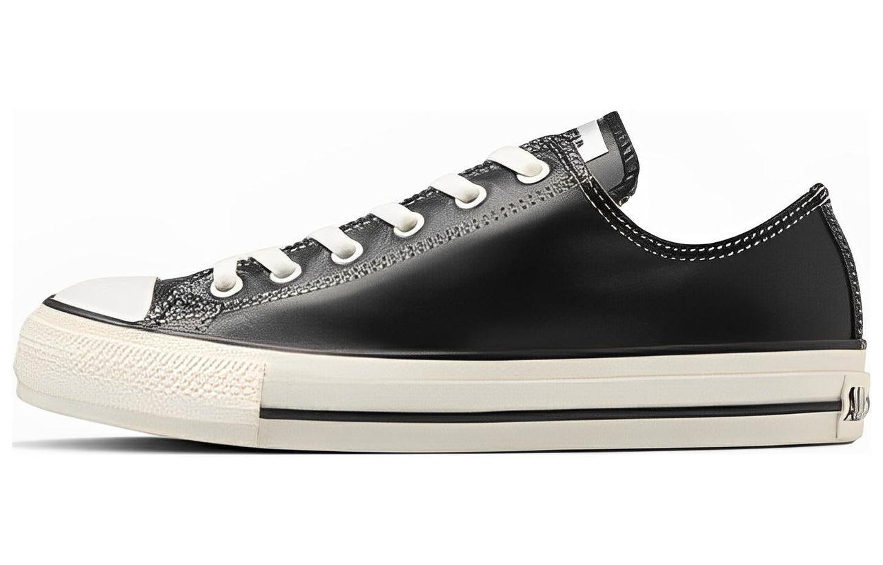 Converse All Star Olive Green Leather Ox 'Black White' 31309190