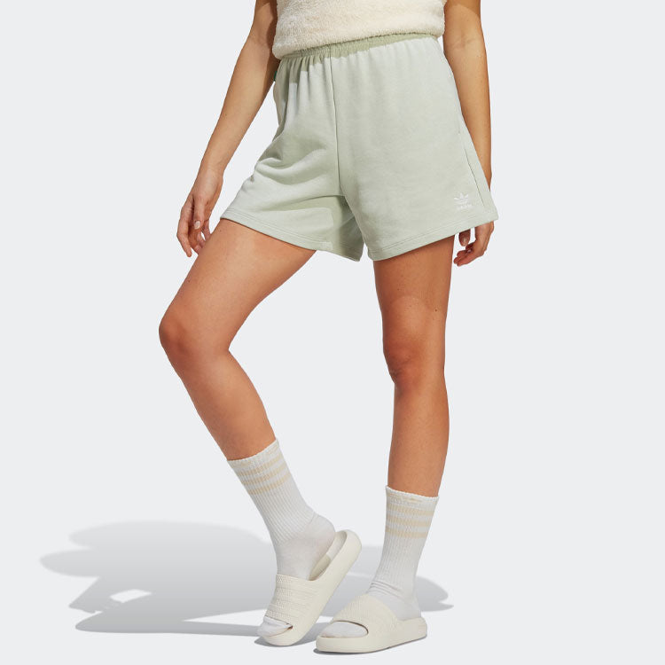 (WMNS) adidas Original Essentials+ Made with Hemp Shorts 'Green' IC1505
