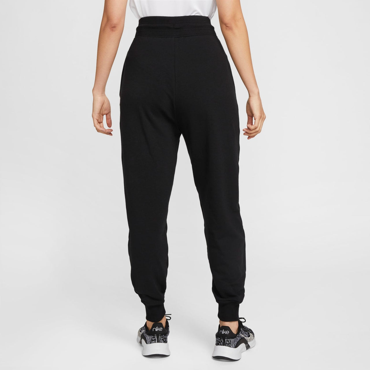 (WMNS) Nike High-Waisted 7/8 French Terry Joggers 'Black' FB5435-010