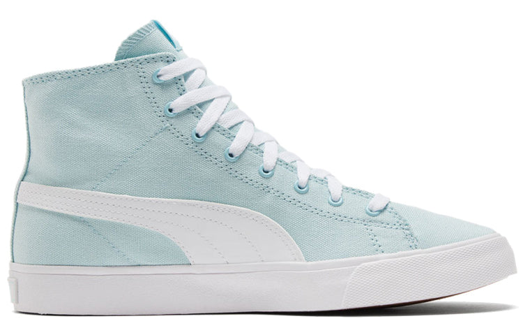 PUMA Unisex Bari Mid Sneakers White/Blue 373891-06
