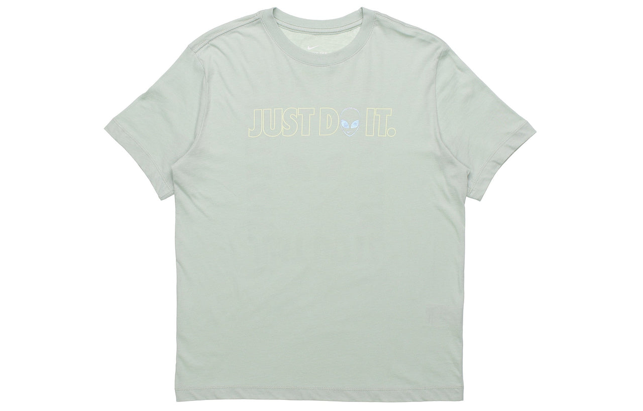 Nike Sportswear Alien Printing Short Sleeve Grass Green  CV8968-321