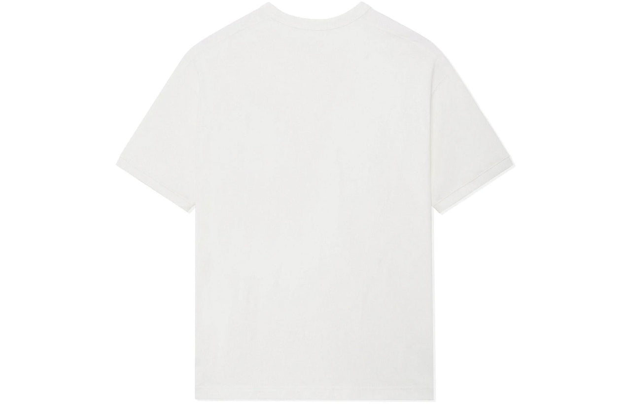 Li-Ning x Rooovie Logo Pocket T-shirt 'White' AHSSB57-1
