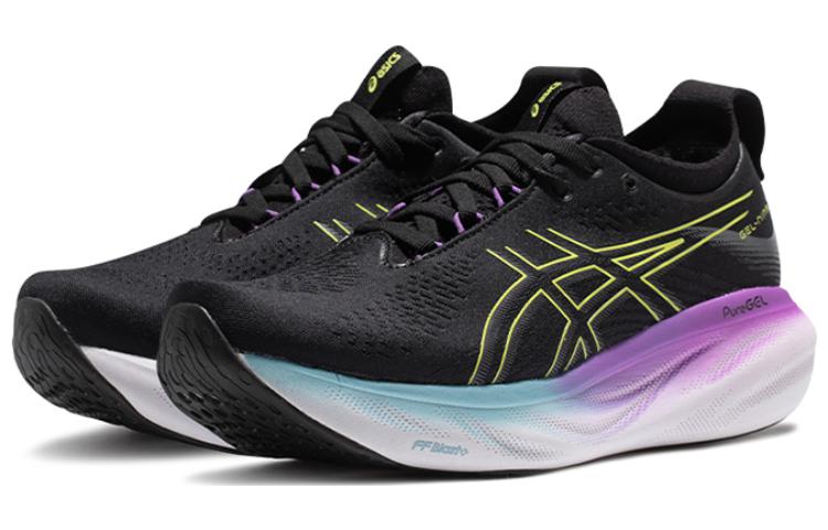 (WMNS) ASICS GEL-Nimbus 25 'Black Glow Yellow' 1012B437-004