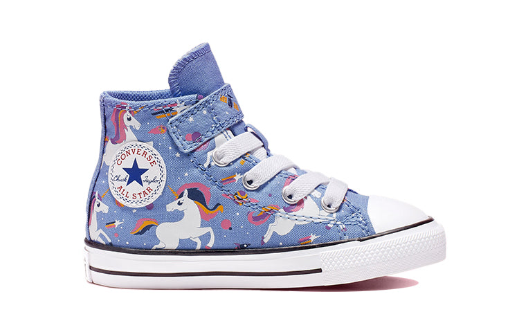 (TD) Converse Chuck Taylor All Star High Hook and Loop 'Unicons' 765473C