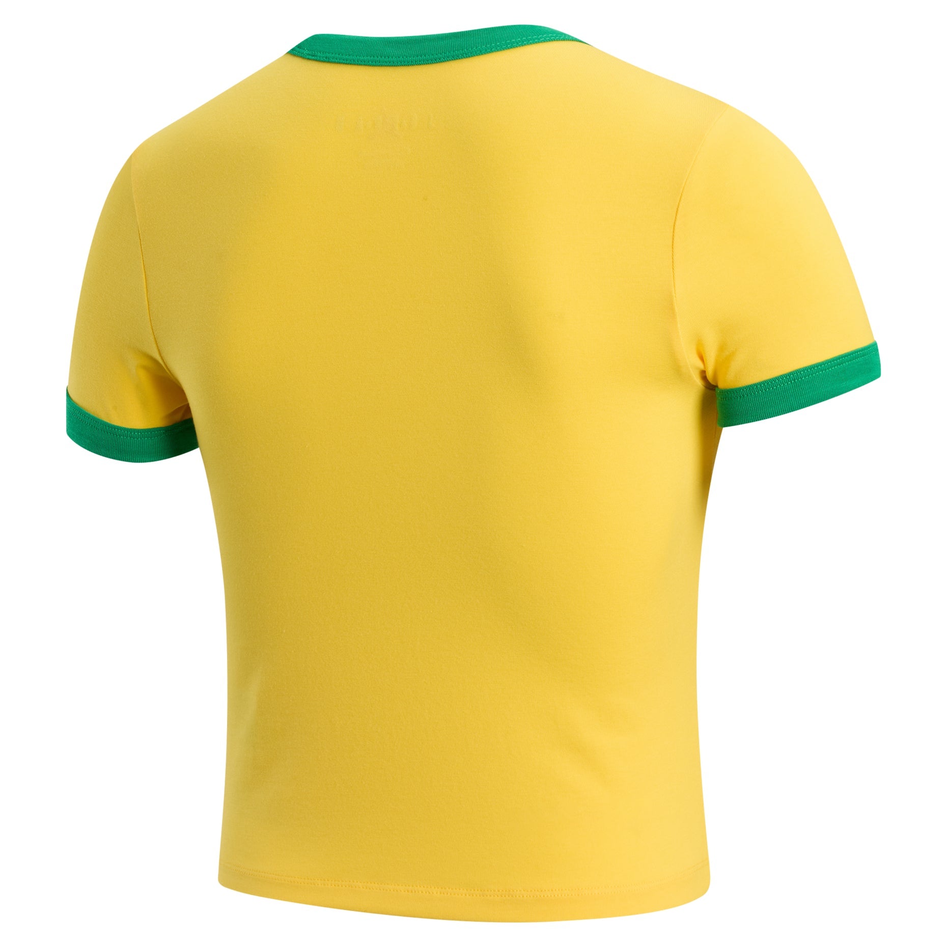 (WMNS) Air Jordan Brazil Graphic Crewneck Shirt 'Varsity Maize Lucky Green' IF3927-741