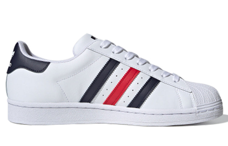 adidas Superstar 'White Scarlet' FX2328