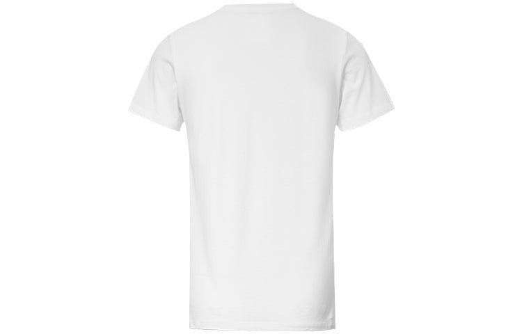 (WMNS) Converse Logo Casual Short Sleeve White 10020804-A05