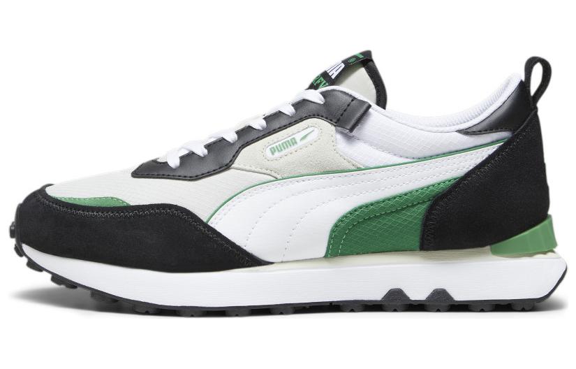 PUMA Future Rider FV Vintage Track Shoes 'White Black Green' 387672-34