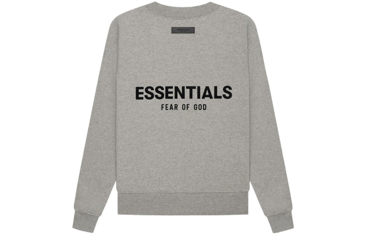 Fear of God Essentials FW22 Crewneck 'Dark Oatmeal' FOG-SS22-614