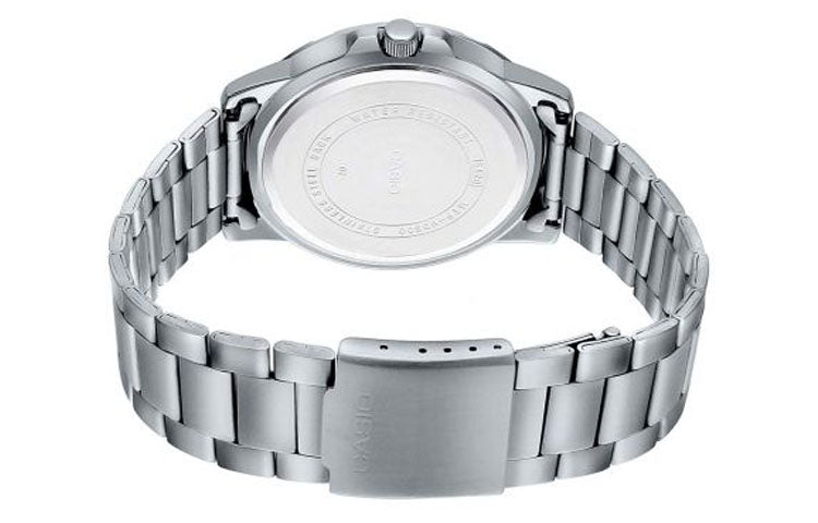 CASIO Quartz Waterproof Mens Light Grey Analog MTP-VD300D-7E