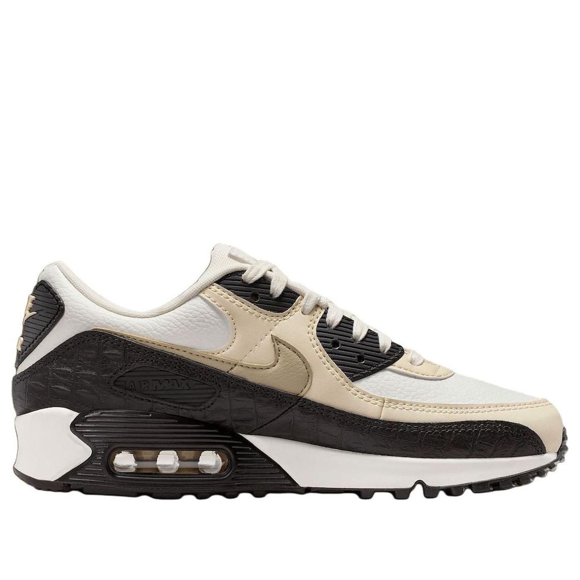(WMNS) Nike Air Max 90 'Black Croc' IM3110-100