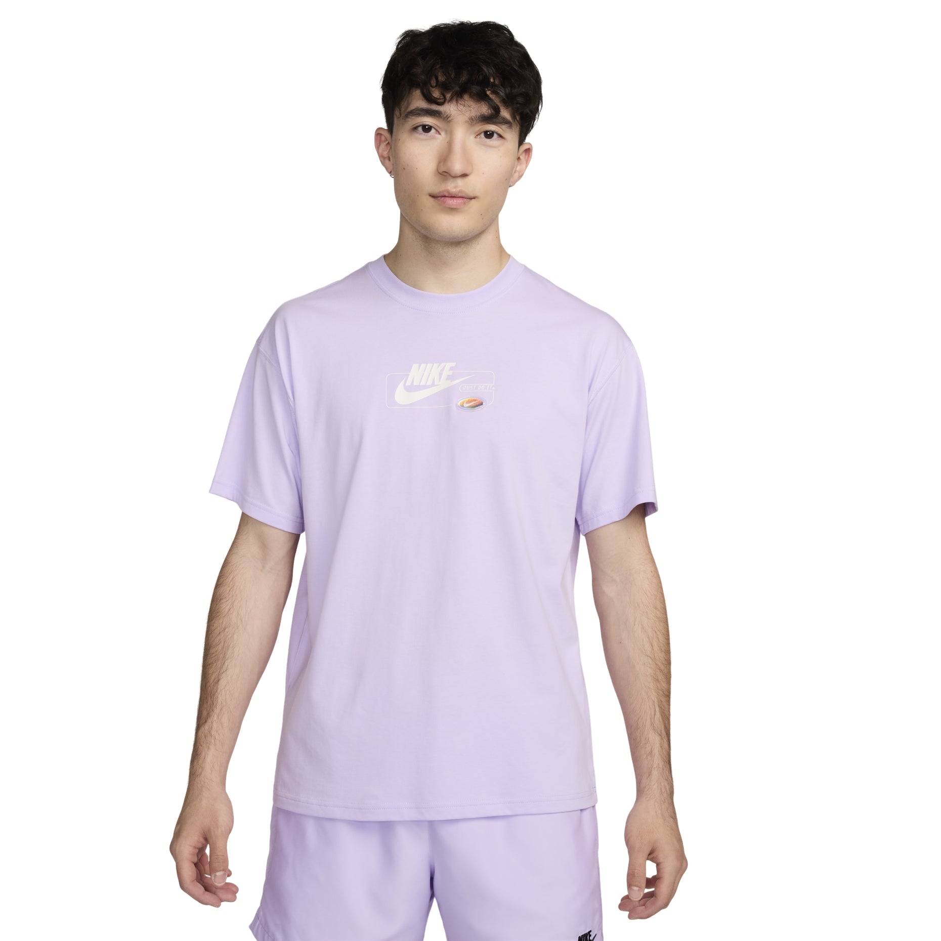 Nike Sportswear Max90 T-Shirt Asia Sizing 'Violet Mist' FV4048-511