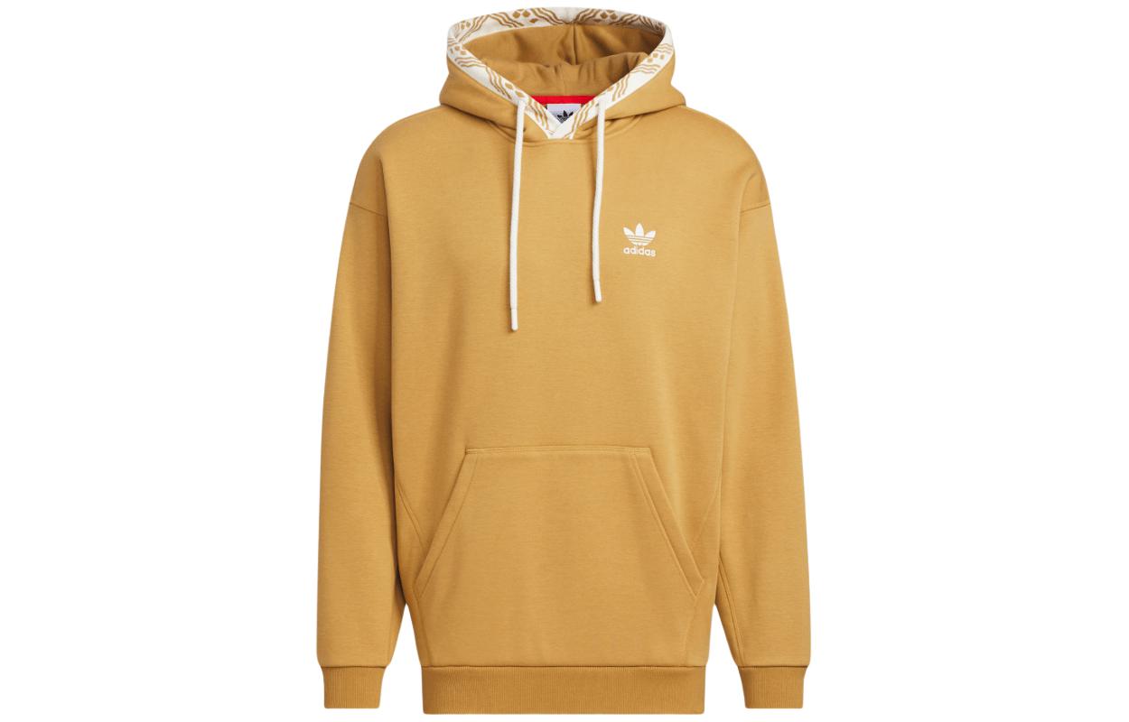 adidas Original New Ft Gfx Hoodies Cny Asia Sizing 'Tan' IX4216