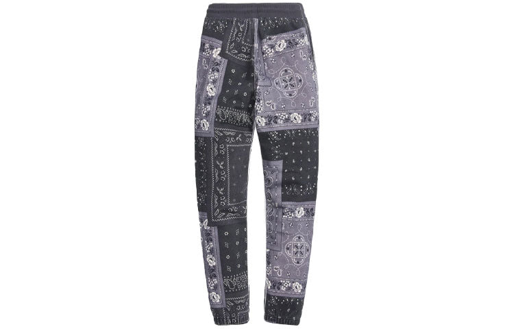 KITH Deconstructed Bandana Williams I Sweatpant 'Grey Black' KH6521-001