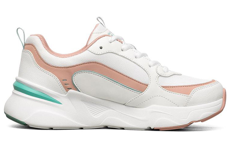 (WMNS) Skechers Bob's Bamina Low-Top White/Pink 117040-WPK