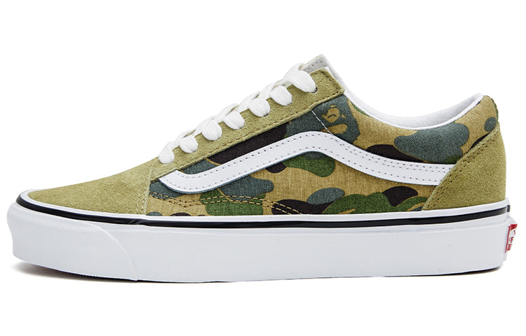 Vans BAPE x Old Skool 36 DX 'Green Camo' VN0A54F37BE