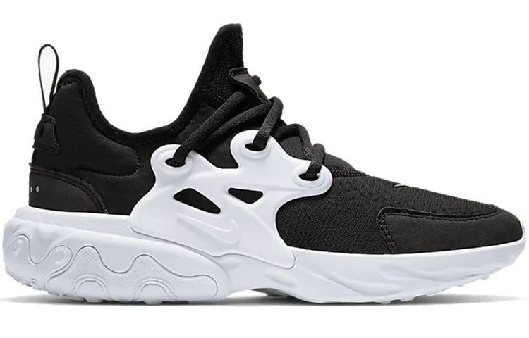 (GS) Nike React Presto 'Black White' BQ4002-001