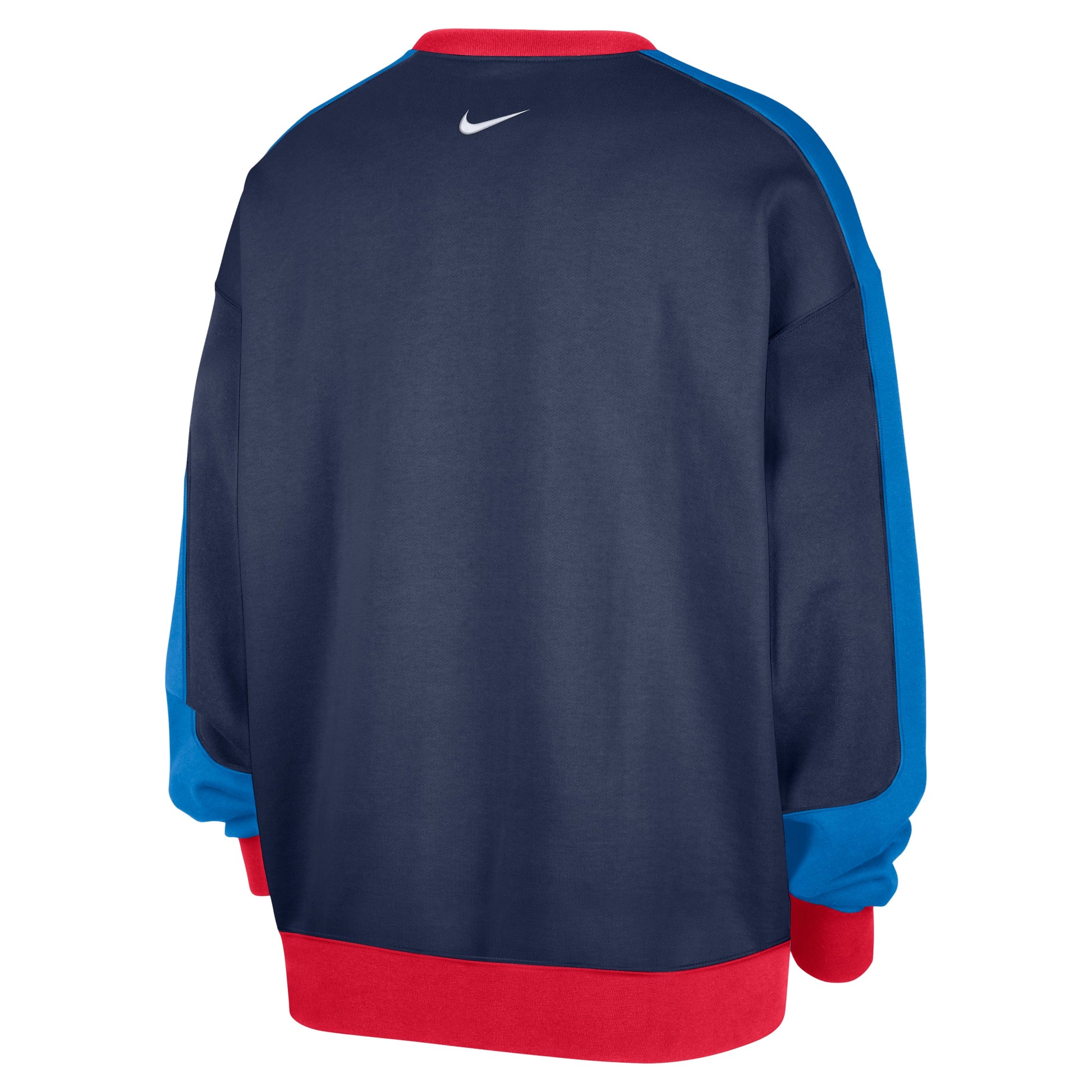Nike WNBA 30th Fleece Crew 'Midnight Navy Action Red Light Photo Blue White' IF4410-410