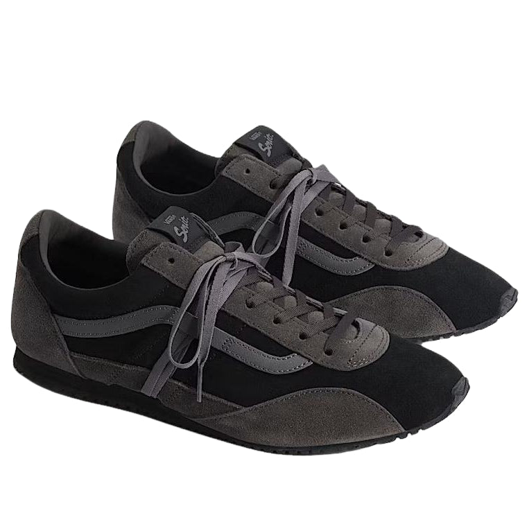 Vans Premium Super Lowpro 'Elevated Suede Black Dark Gray' VN000EHNGAP