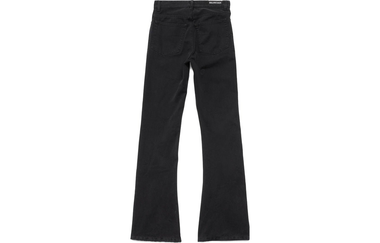 Balenciaga Bootcut Pants 'Black' 751089TNW111700