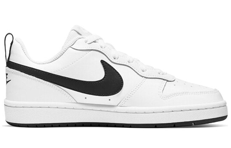 (GS) Nike Court Borough Low 2 'White Black' BQ5448-104
