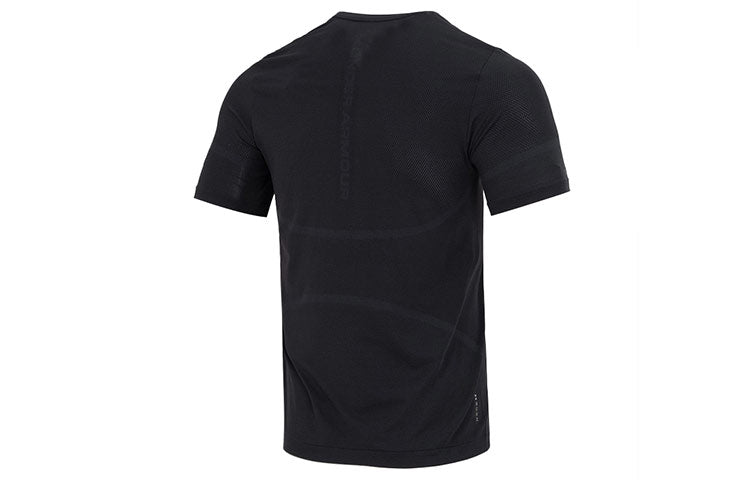 Under Armour Rush Seamless Legacy T-Shirt 'Black' 1376781-001
