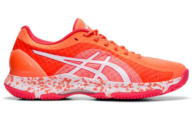 (WMNS) ASICS Netburner Super FF Running Shoes Orange/White 1072A014-700