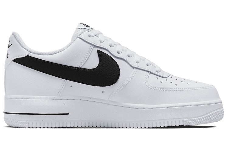 Nike Air Force 1 '07 'Cut Out Swoosh - White Black' DR0143-101