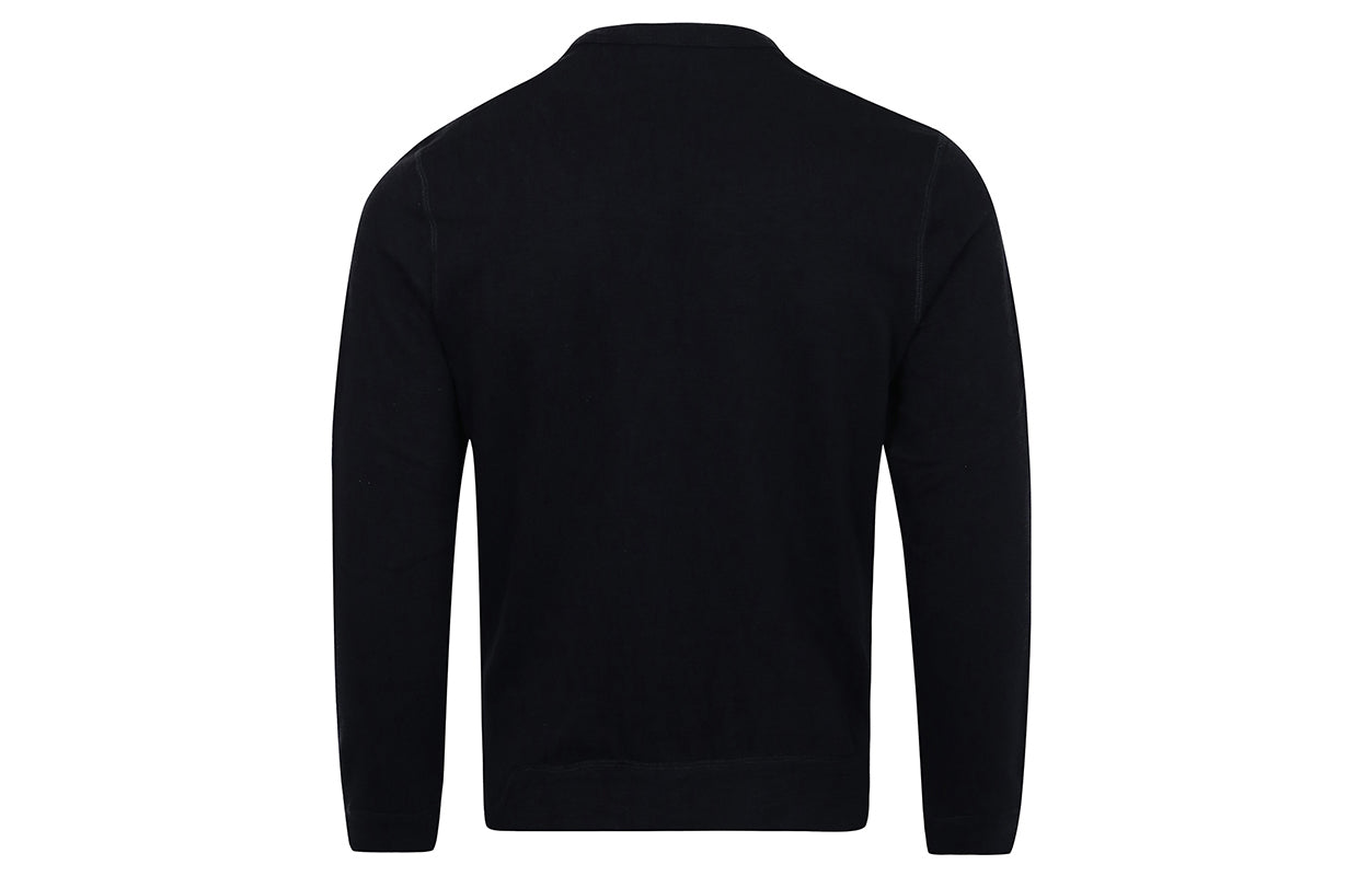 Men's Alexander McQueen SS21 Skeleton Printing Long Sleeves Black Red 354417-QDZ53-0901