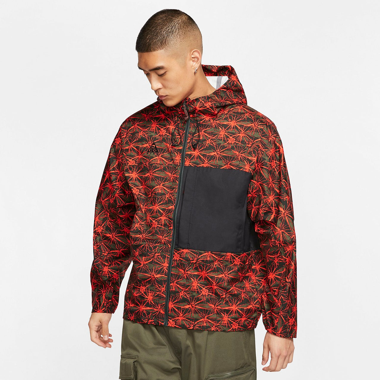 Nike ACG AOP 2.5L Packable Jacket 'Rush Red' (Asia Sizing) CK2353-675