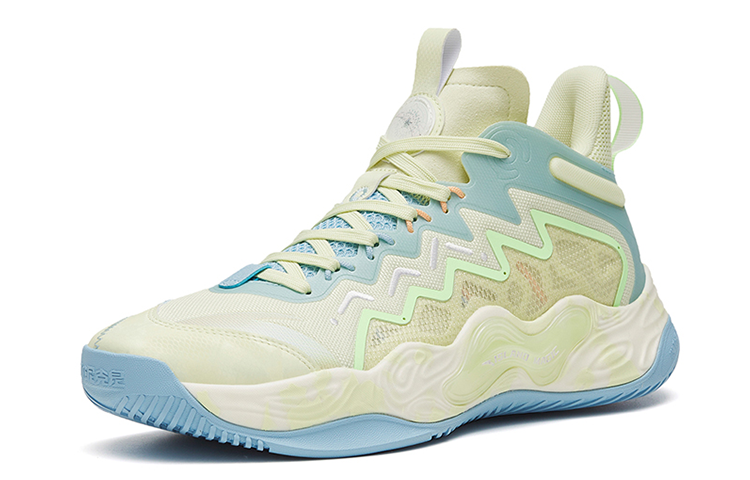 ANTA Magic Cement Outfield Basketball Shoes 'Green Blue' 912321610S-1