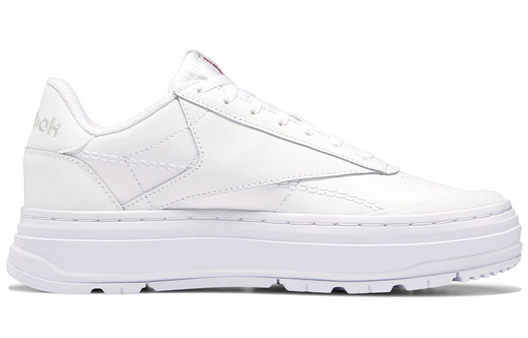 (WMNS) Reebok Club C Double Geo 'Footwear White' GW0223