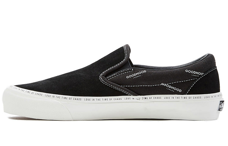 Vans Vault X GOODHOOD OG CLASSIC SLIPON LX Black VN0A45JKRJZ