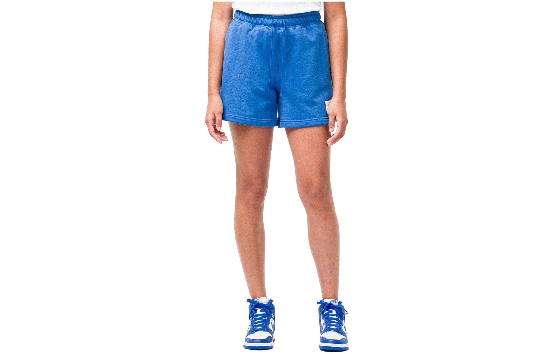 (WMNS) Air Jordan Essentials Fleece Shorts 'Blue' DM3242-480