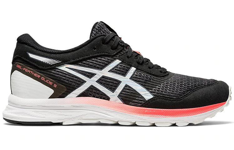 (WMNS) ASICS Gel-Feather Glide 5 Black White Sneakers 'Black White' 1012A693-002