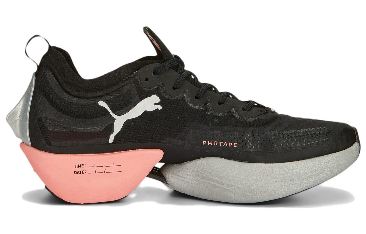 (WMNS) PUMA Fast-R Nitro Elite Carbon 'Black Carnation Pink' 376900-01
