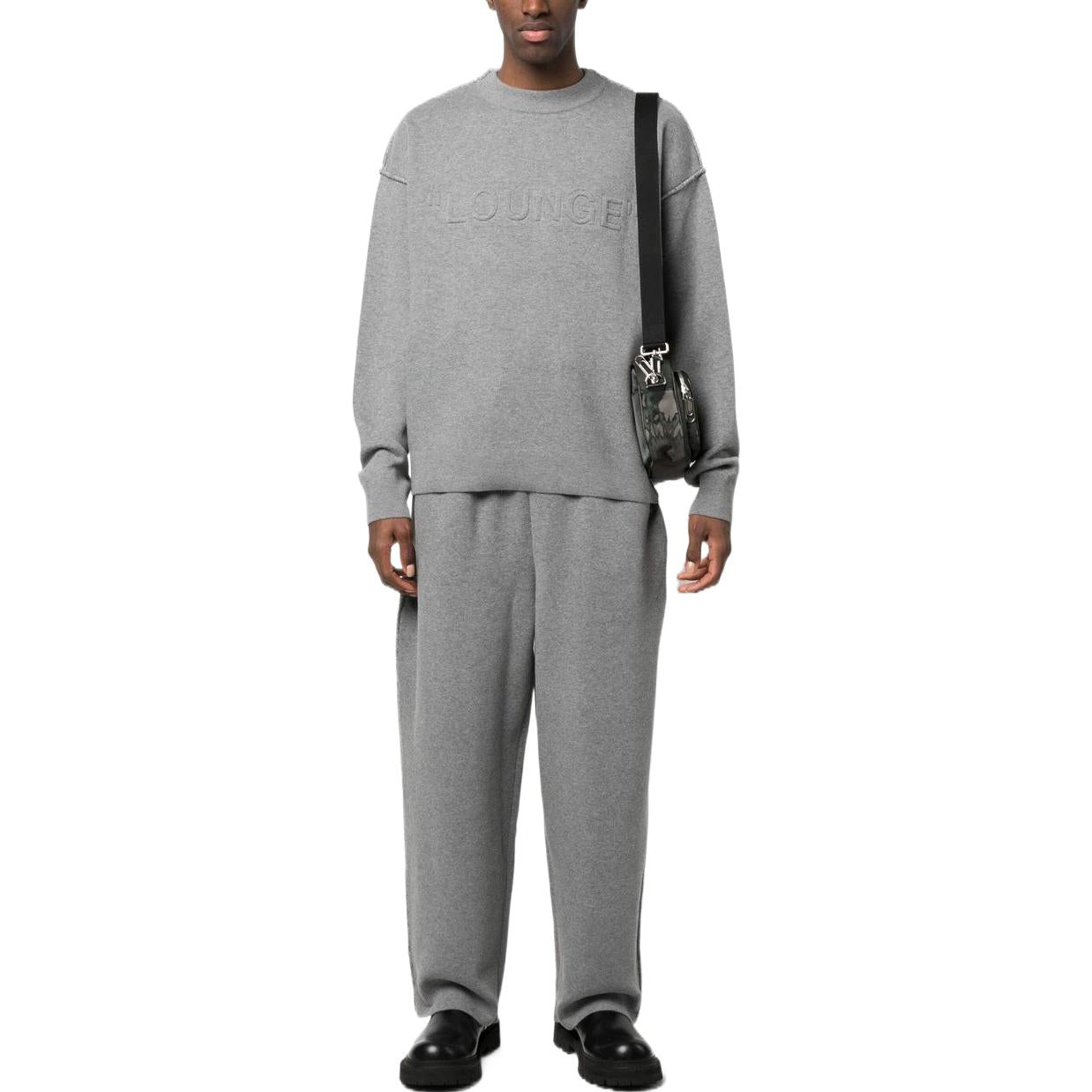 Off-White Lounge Knitted Sweatshirt OMHE155S23KNI0010606