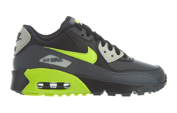(GS) Nike Air Max 90 LTR 'Dark Grey Volt' 833412-023