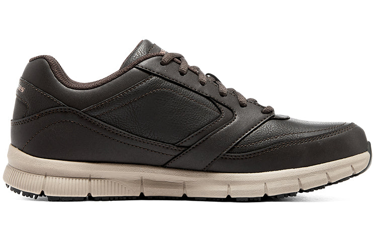 Skechers UMBRO Nacy Net Trainers 'Dark Brown' 77156-CHOC