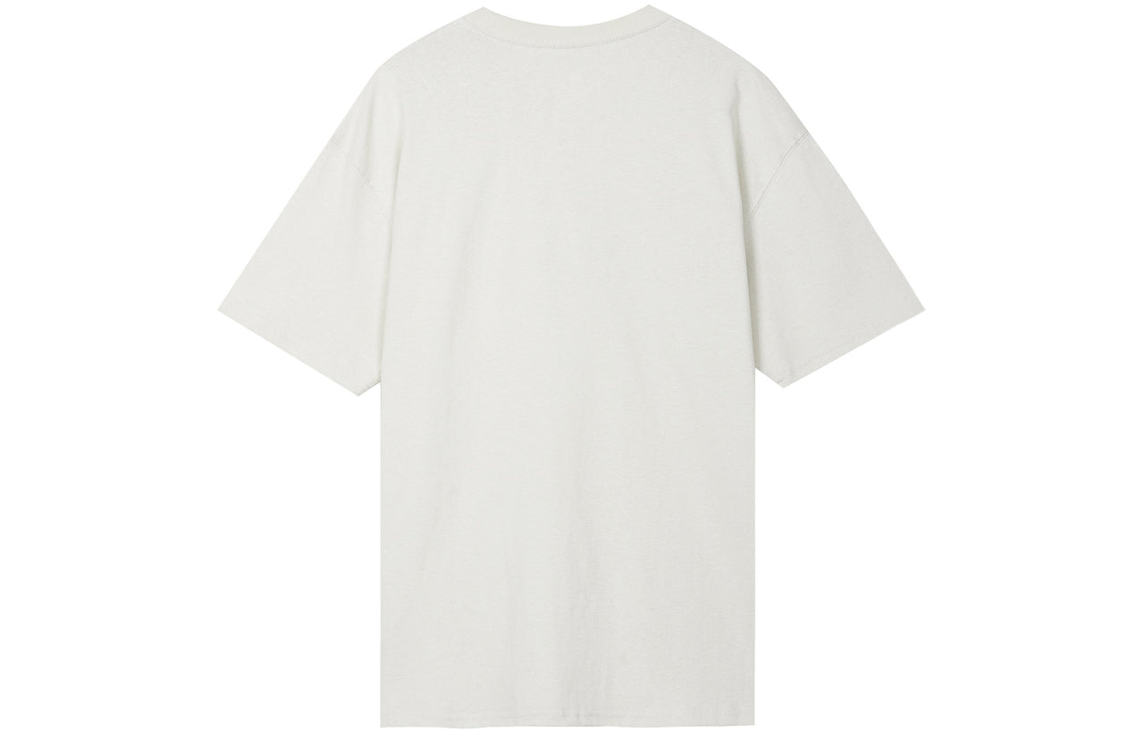 Men's Nike Sportswear Plant Flowers Logo Printing Sports Round Neck Short Sleeve Light Bone T-Shirt DN5135-072