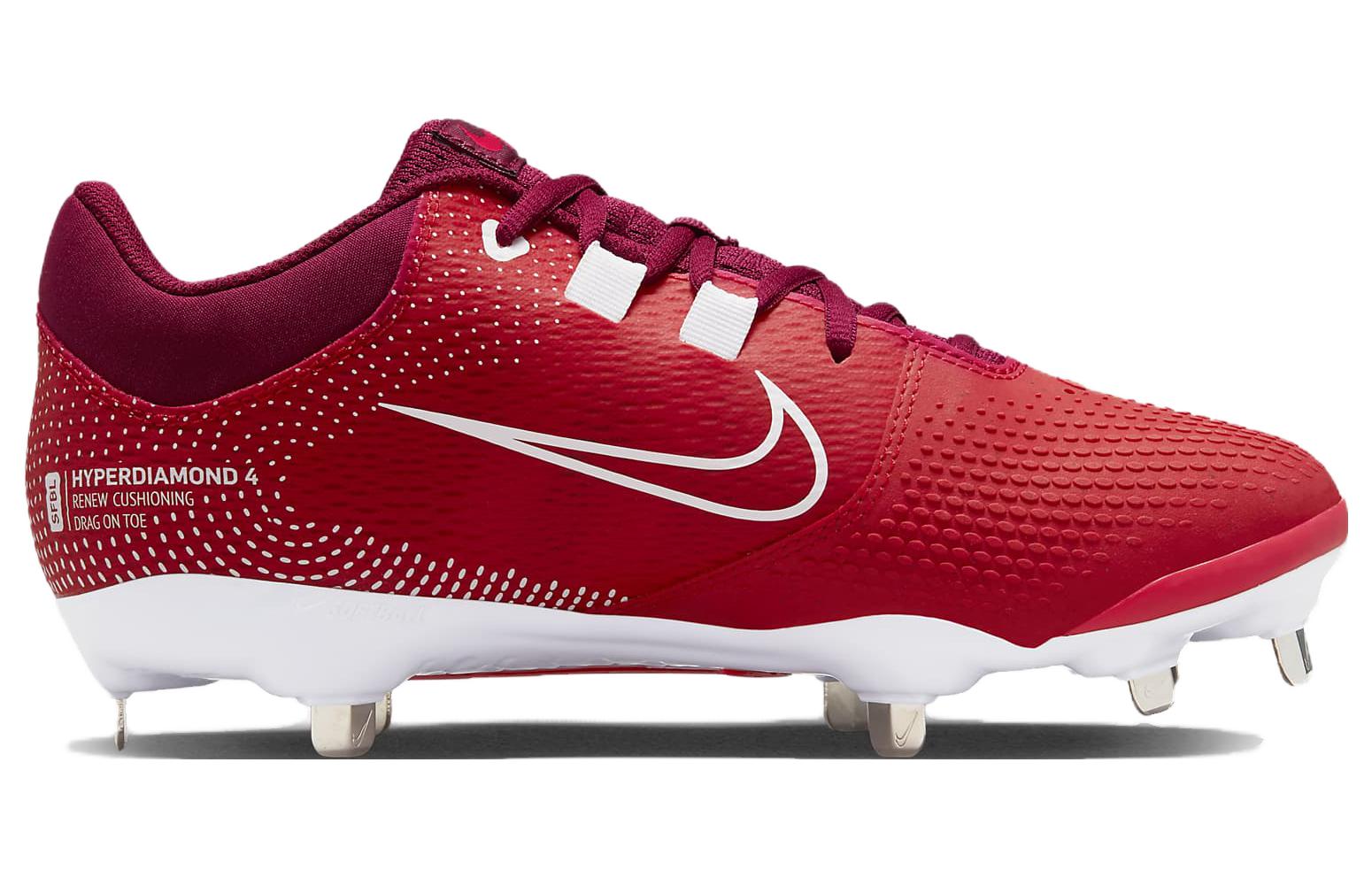 (WMNS) Nike Hyperdiamond 4 'Red White' CZ5920-616