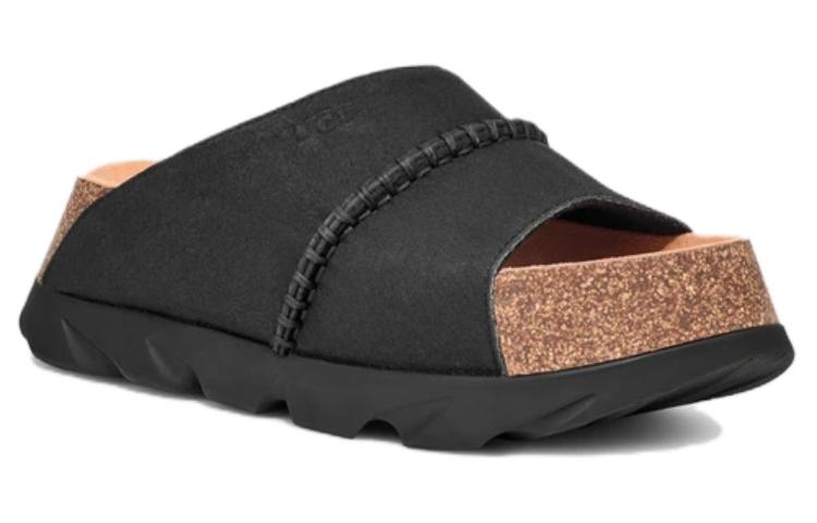 (WMNS) UGG Sunskip Slide 'Black' 1152695-BLK-BLK