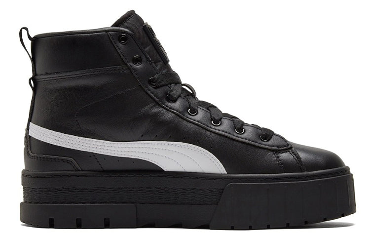 (WMNS) PUMA Mayze Mid 'Black White' 381170-02