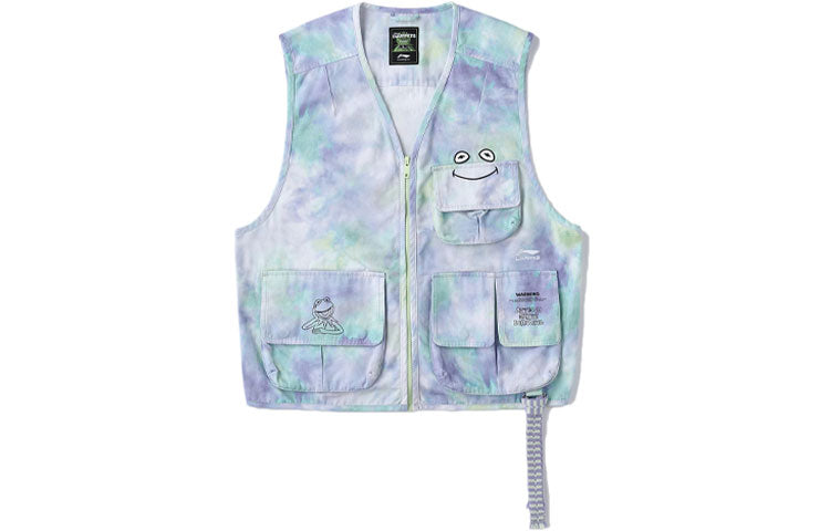 Li-Ning x Disney Graphic Print Vest 'Blue Purple Green' AMDR051-1
