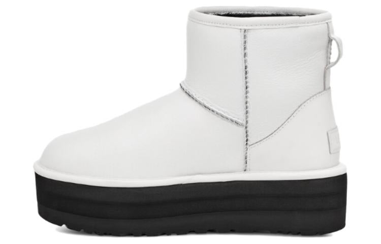 (WMNS) UGG Classic Mini Platform Matte Boot 'Ultra Matte White' 1130611-UMWH