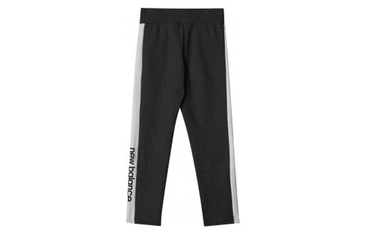 (WMNS) New Balance Regular Track Pants 'Black White' AWP93580-HC