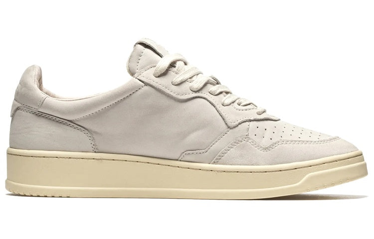 Autry Medalist Low Nubuck 'White' AULM-NN01