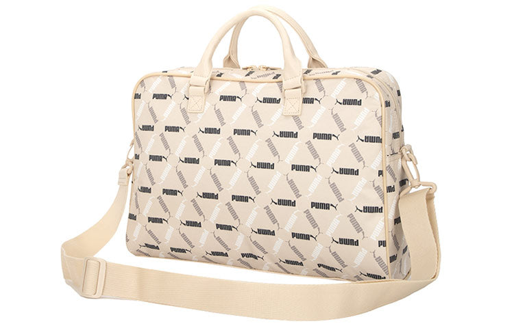 (WMNS) PUMA Classics Grip Bag 'Beige White Black' 079164-02